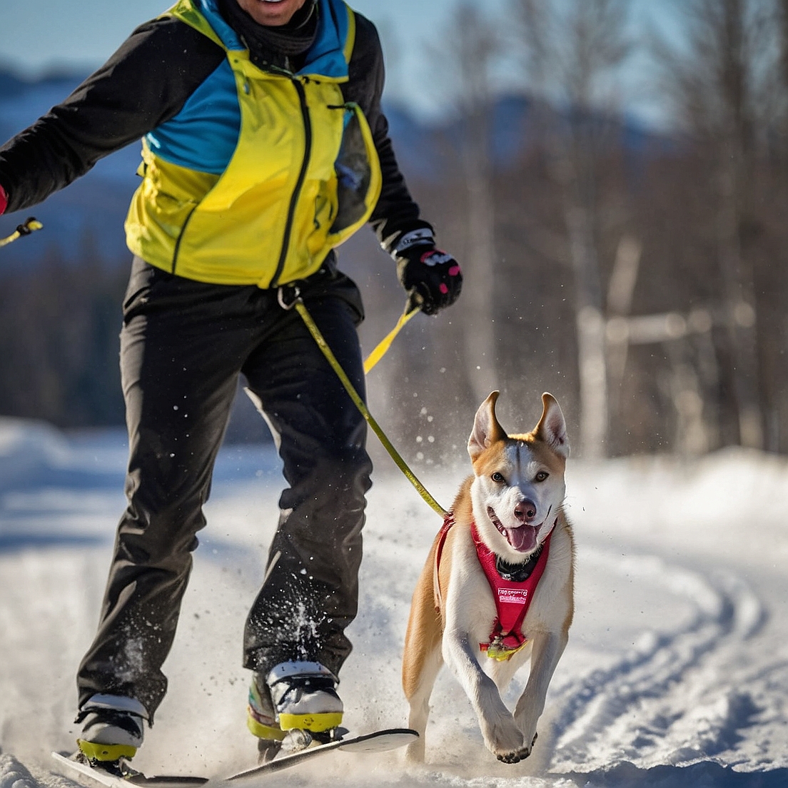 What are the most prestigious skijoring races in the world?