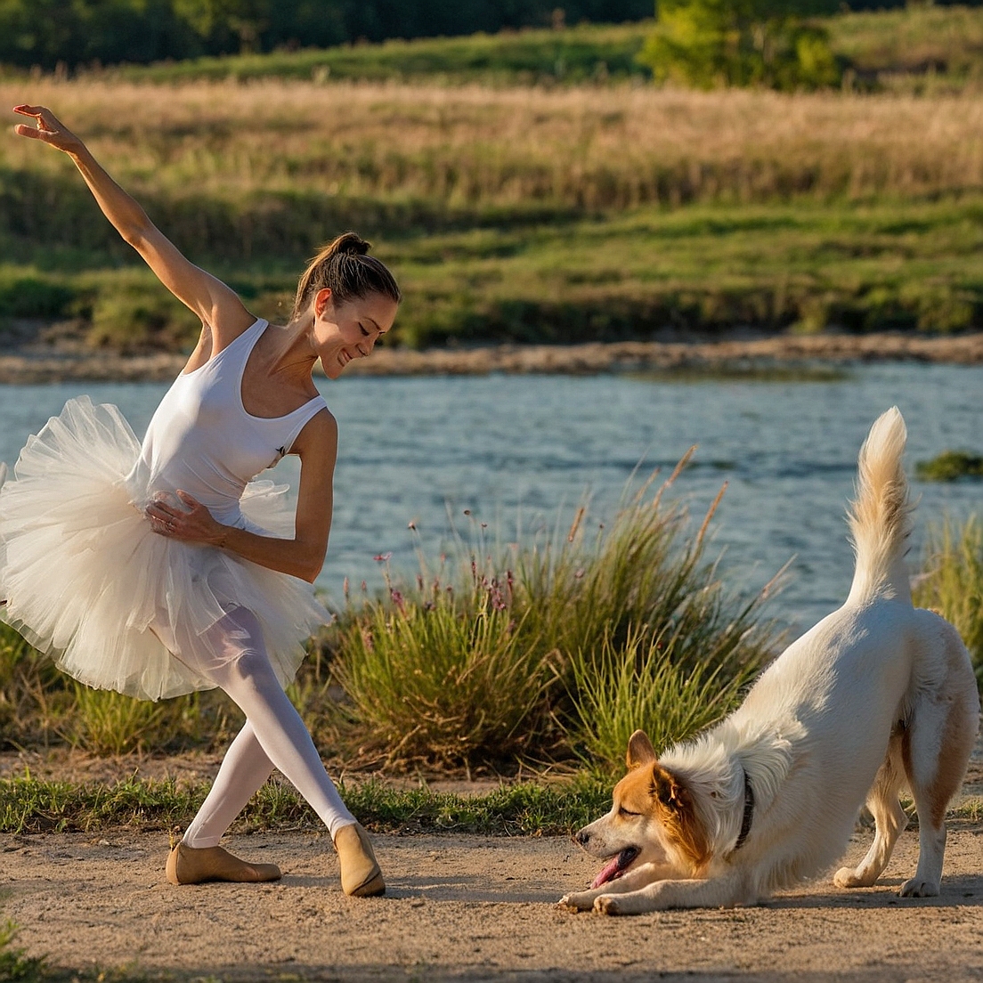 How do you enter your dog into a dog dancing competition?