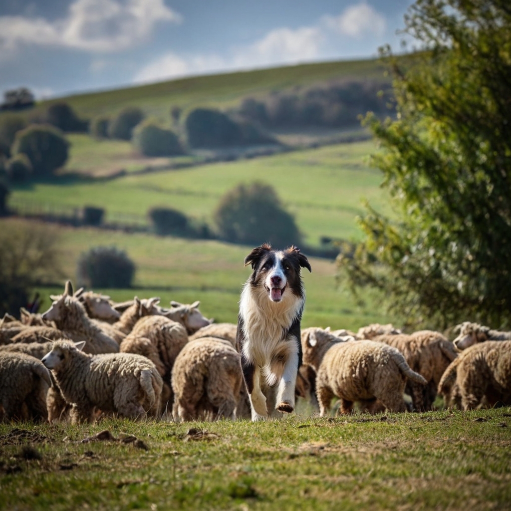 How is a herding trial organized?