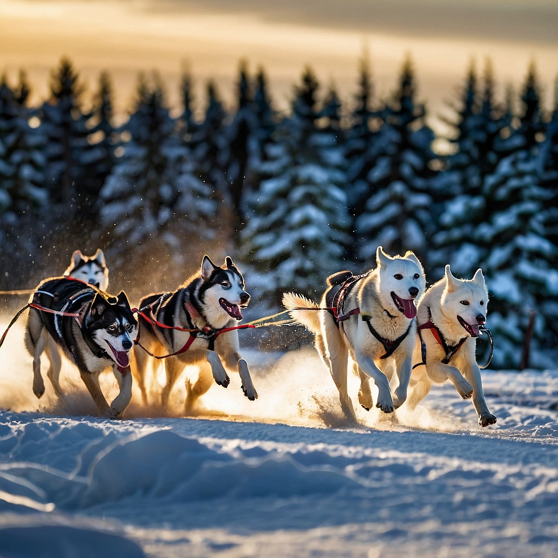 What are the most common grooming techniques for Mushing dogs?