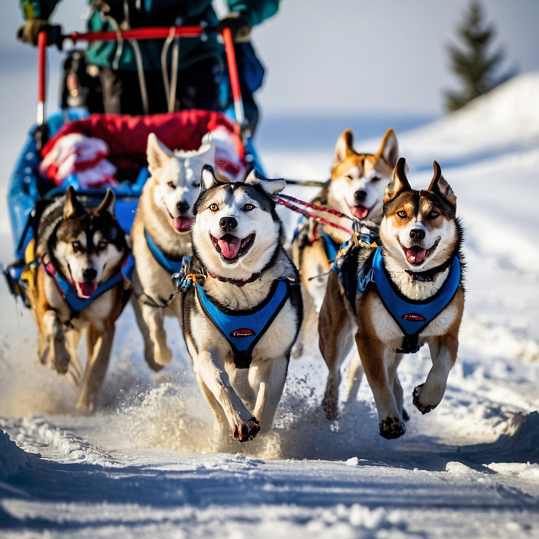 Which dog breeds are best suited for Mushing?