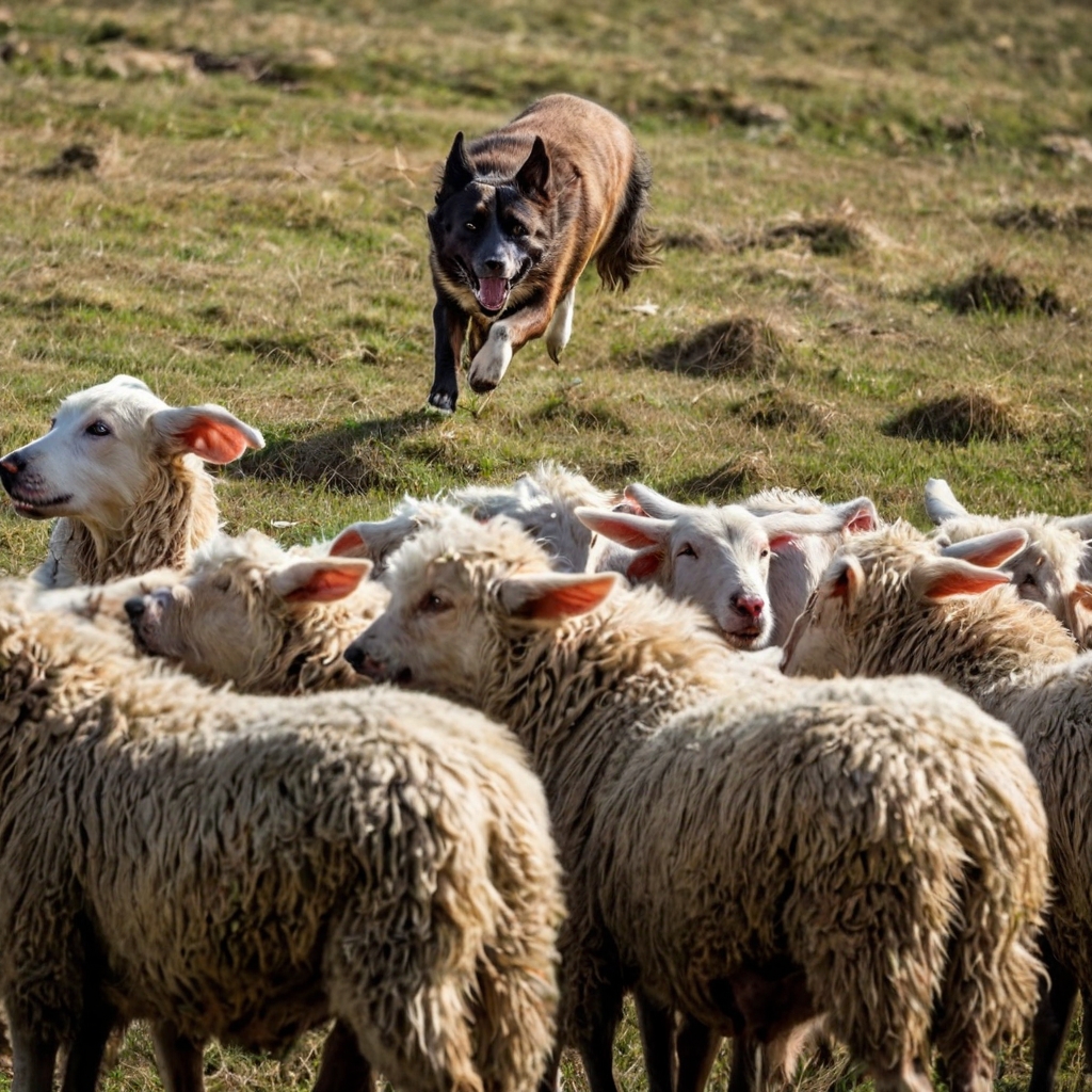 What are the most common behavioral issues in herding dogs and how to address them?