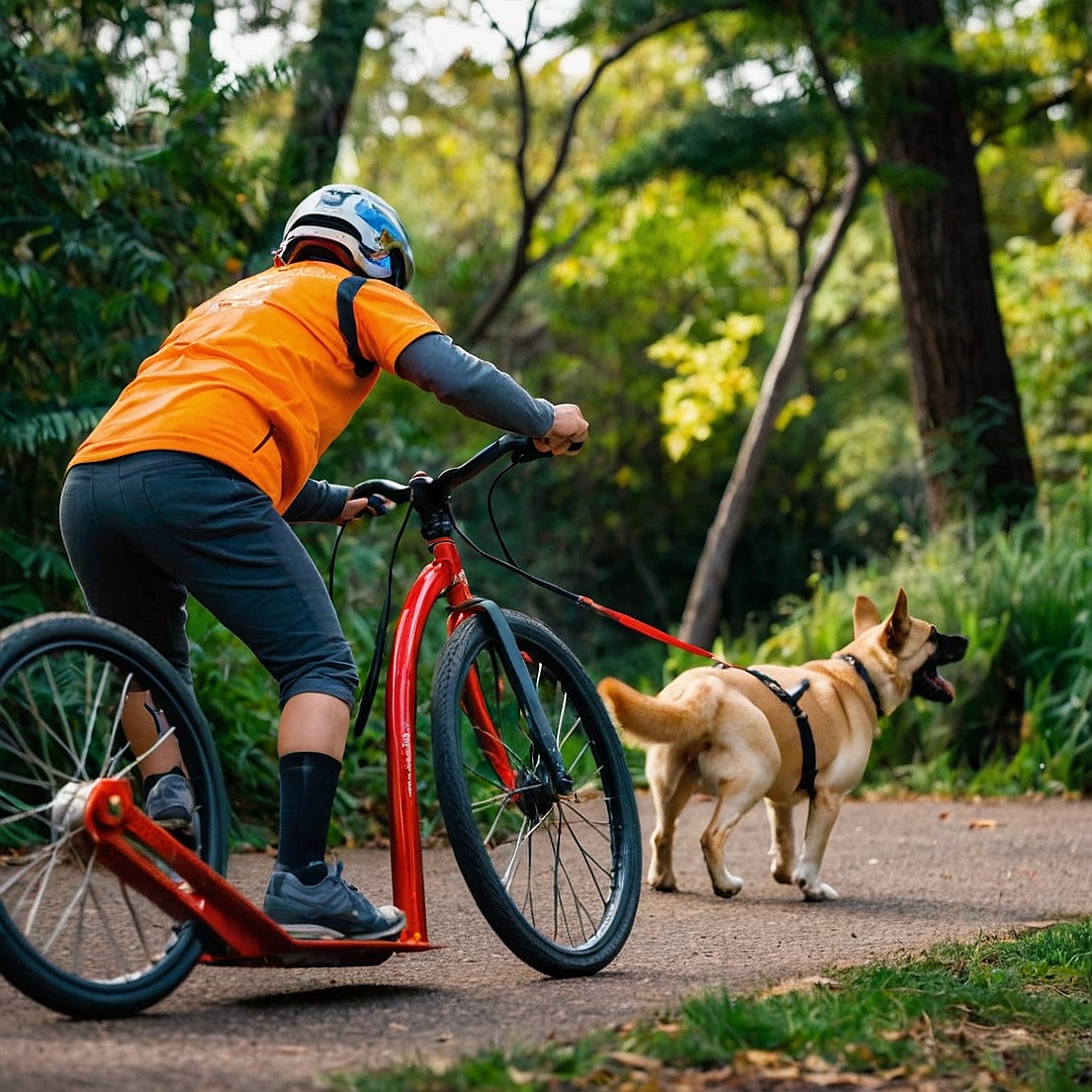 Which dog breeds are best suited for dog scooter?