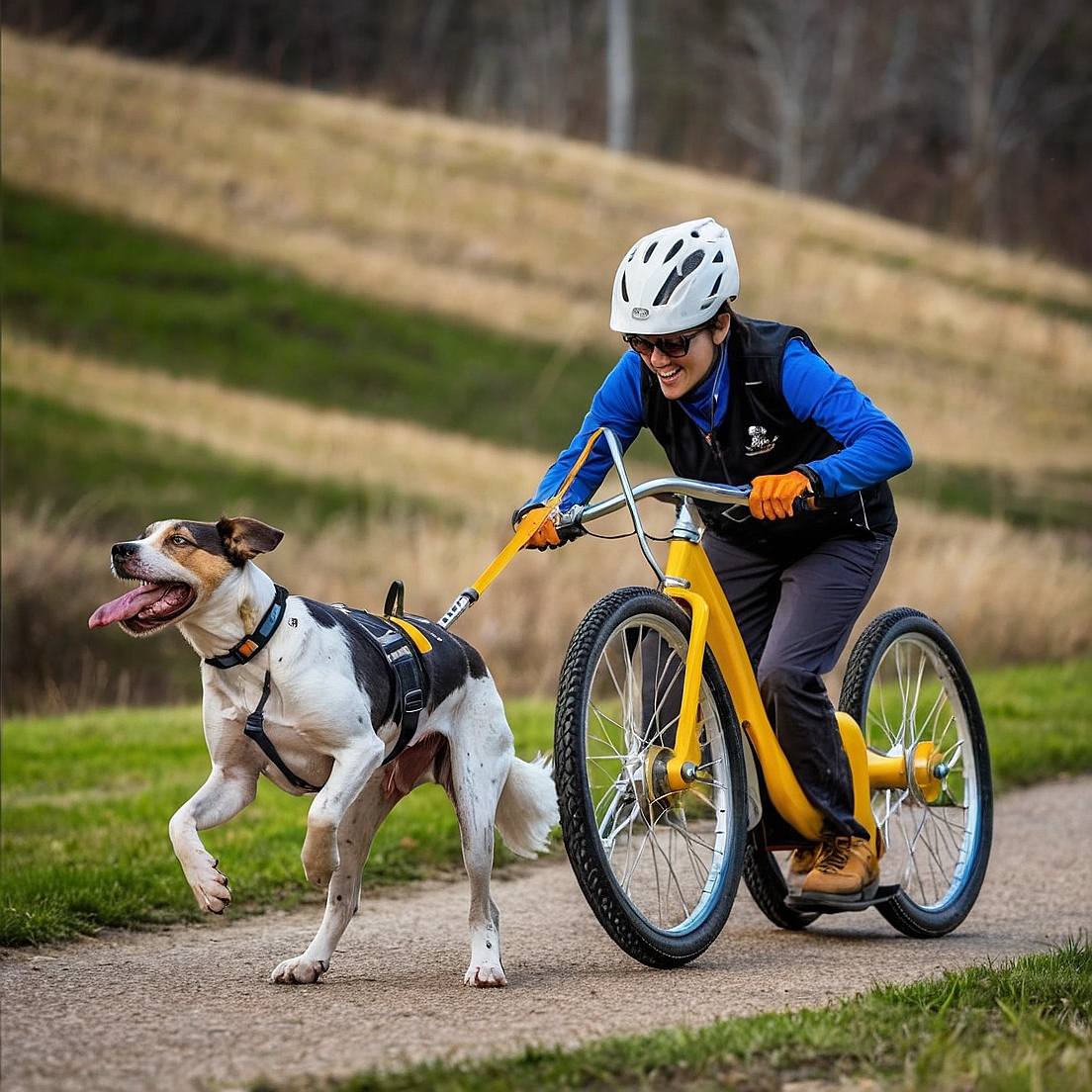 What are the most common disqualifications in dog scooter competitions for dogs?