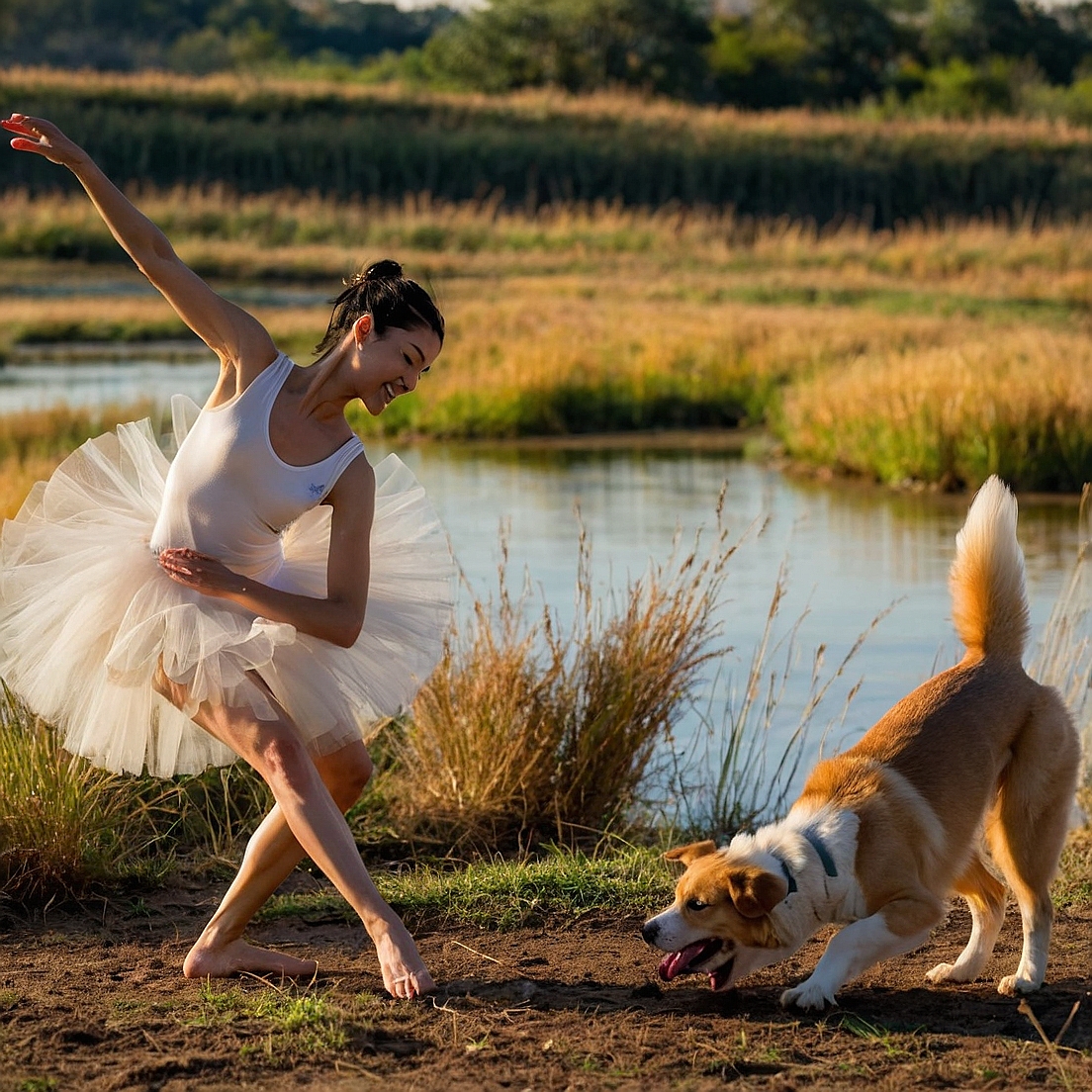 What are the most common disqualifications in dog dancing competitions for dogs?