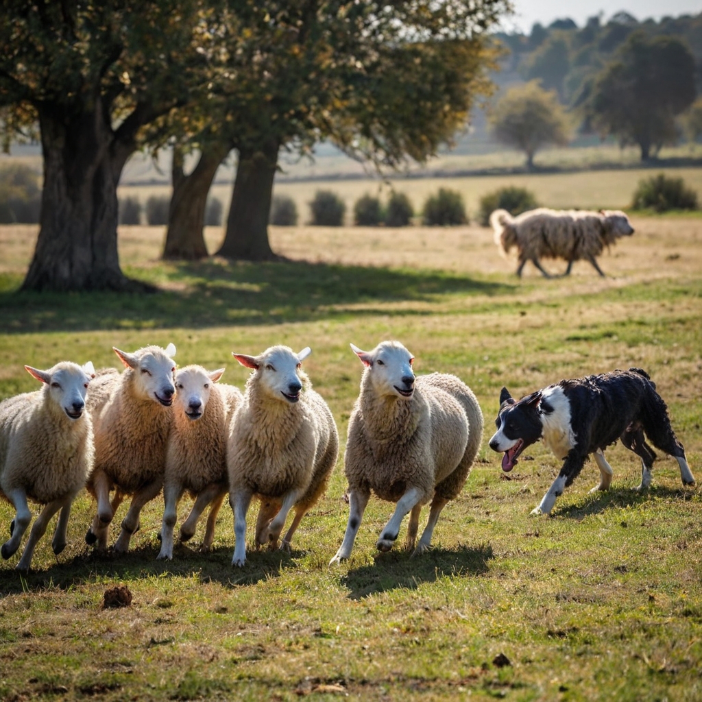 What are the most common grooming techniques for herding dogs?