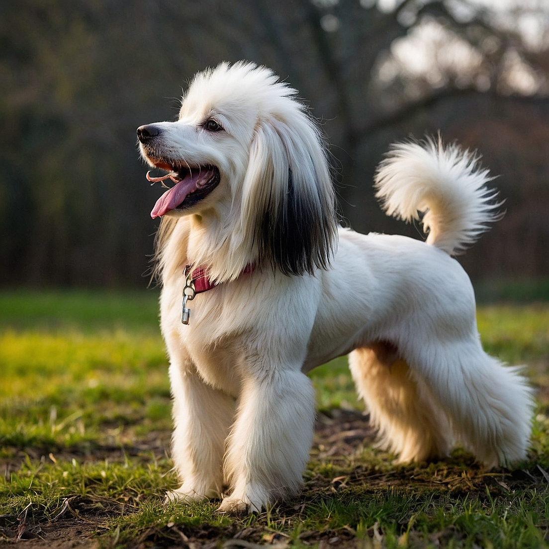 How do you overcome challenges as a first-time groomer of a dog?